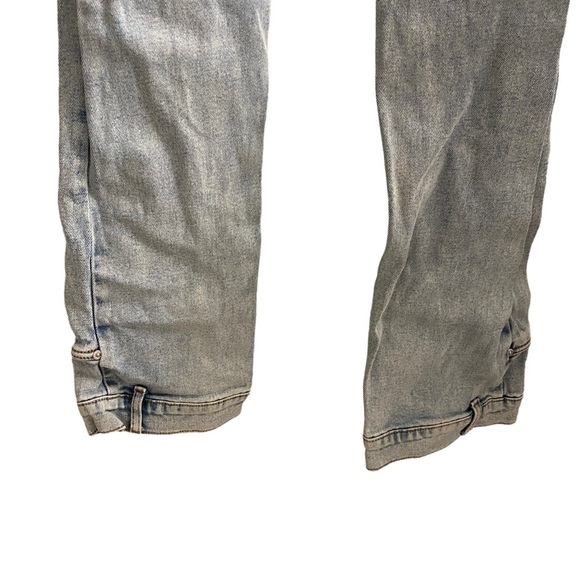 Revice Denim High Waist Light Wash Button Bottom Jeans Sz 24 - Picture 4 of 10